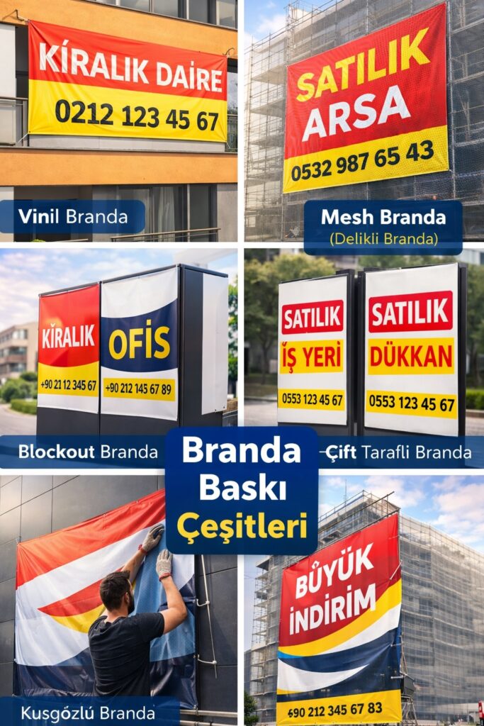 Branda Baskı Çeşitleri