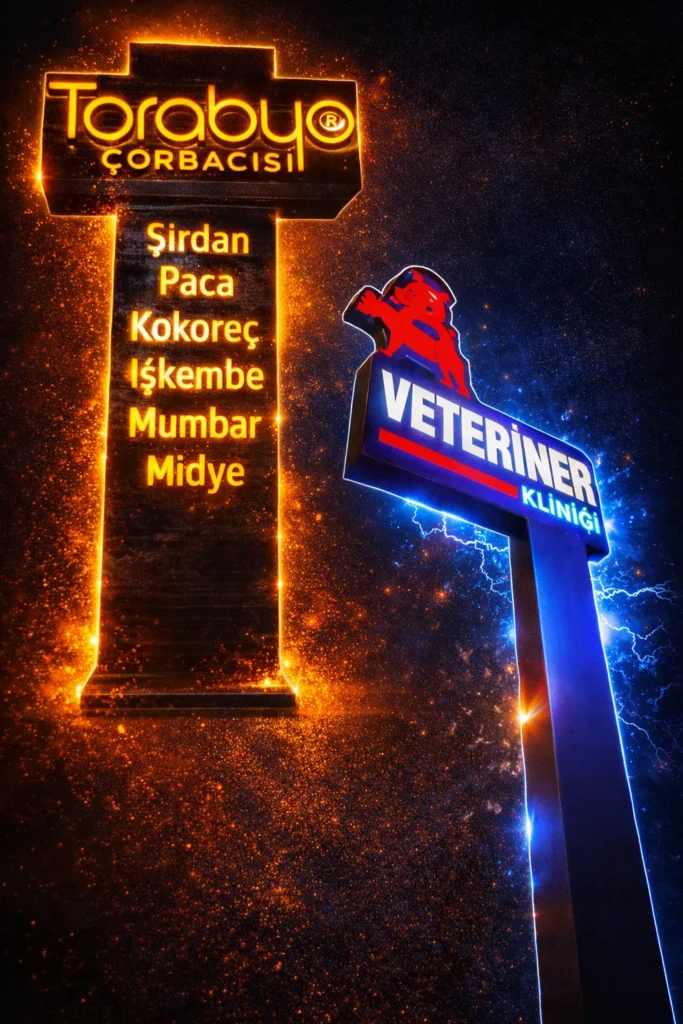 Mezitli Reklamcı Totem ve Görsel Çalışmaları